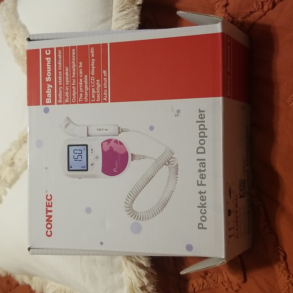 Pocket fetal doppler